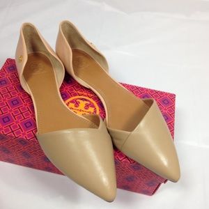 Tory Burch Viv D’Orsay flats size 8